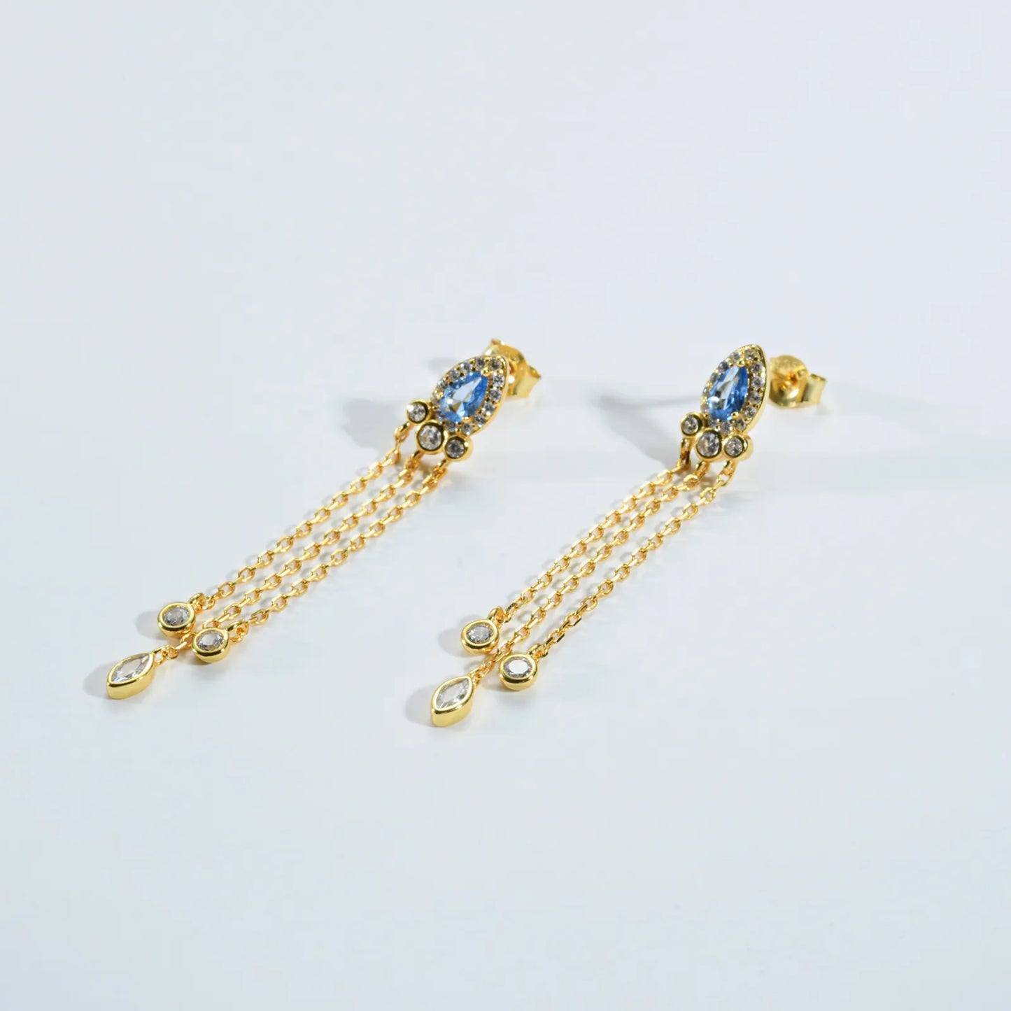 Isabella Radiant Drop Earrings