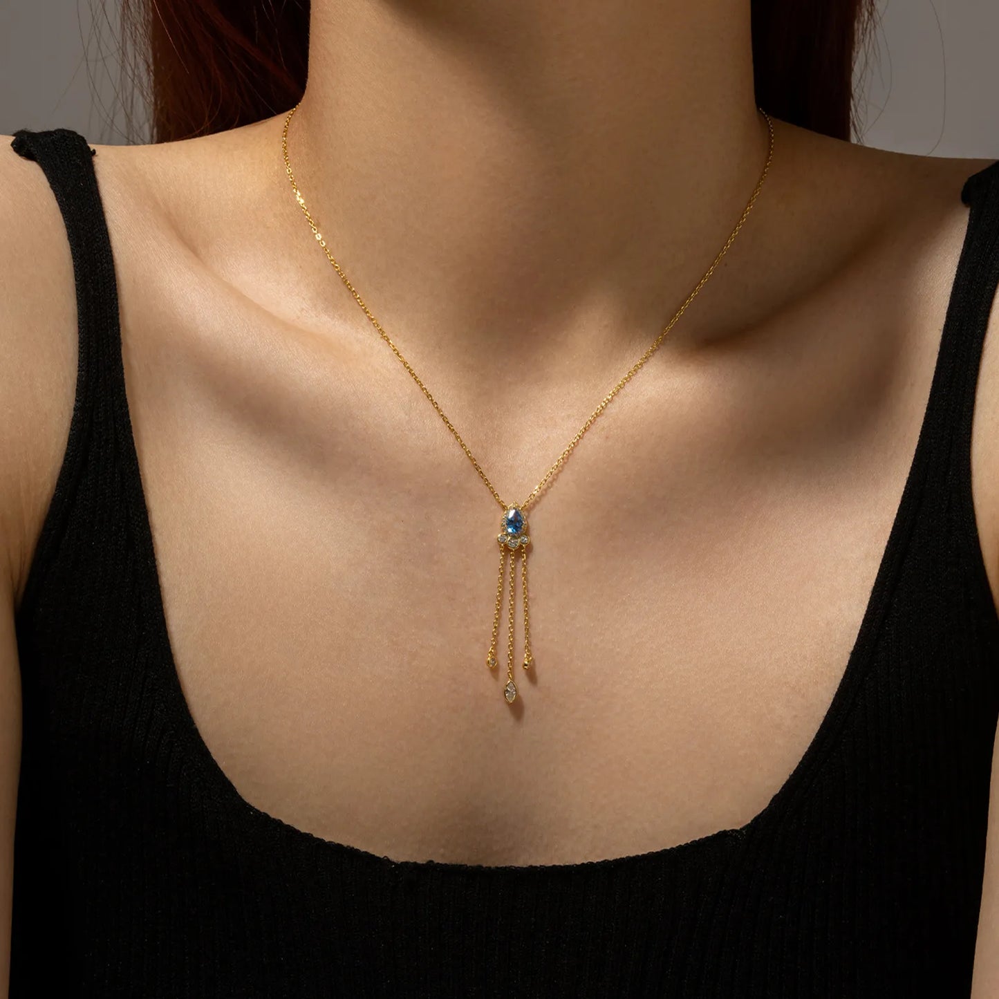 Isabella Radiant Drop Necklace
