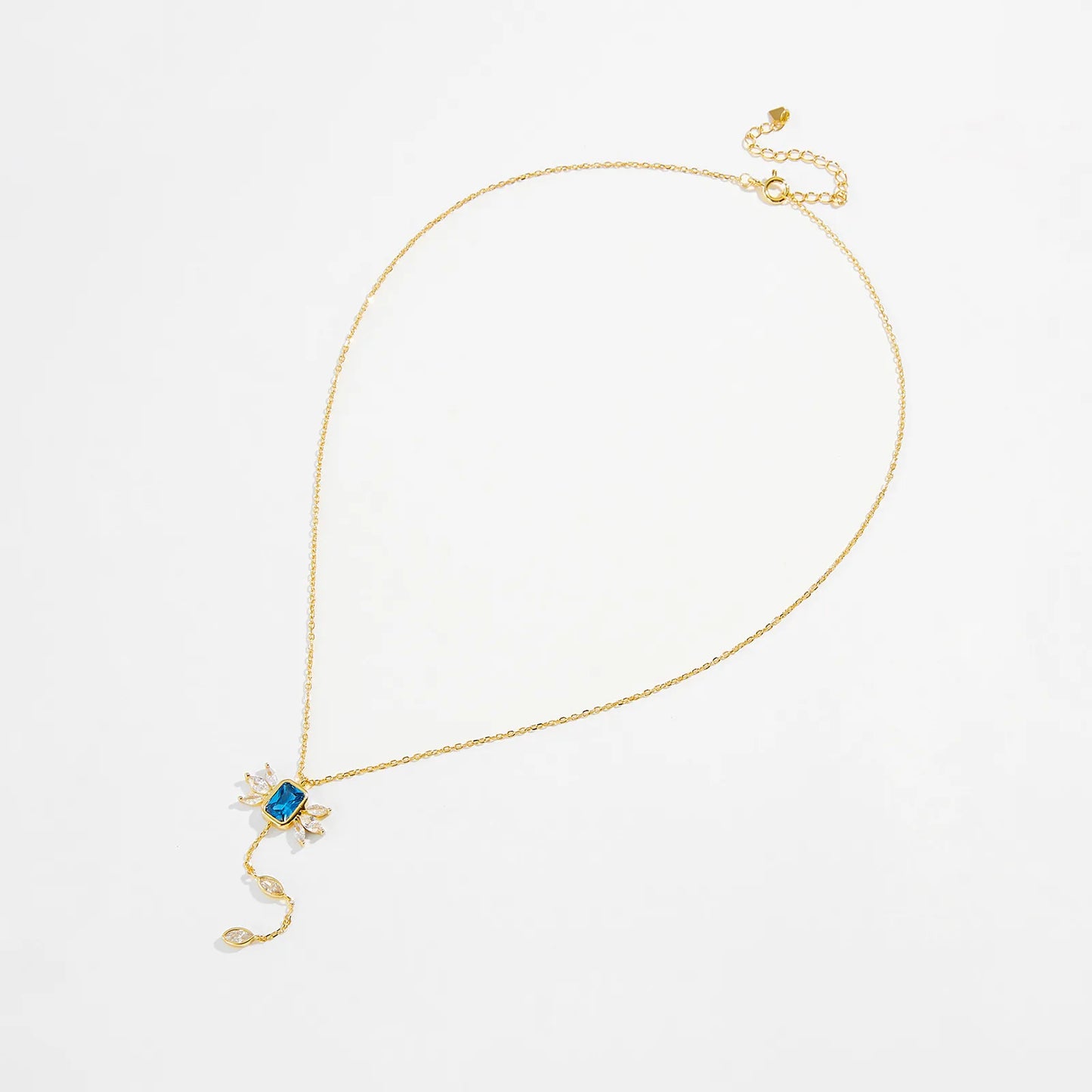 Isabella Noir Drop Necklace