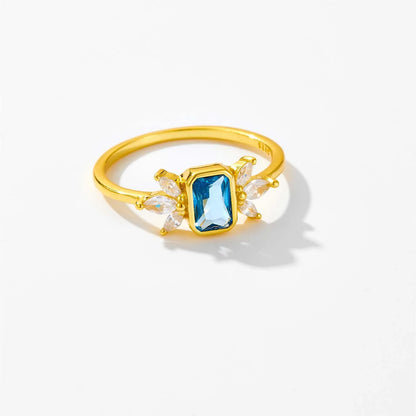Isabella Noir Crystal Ring