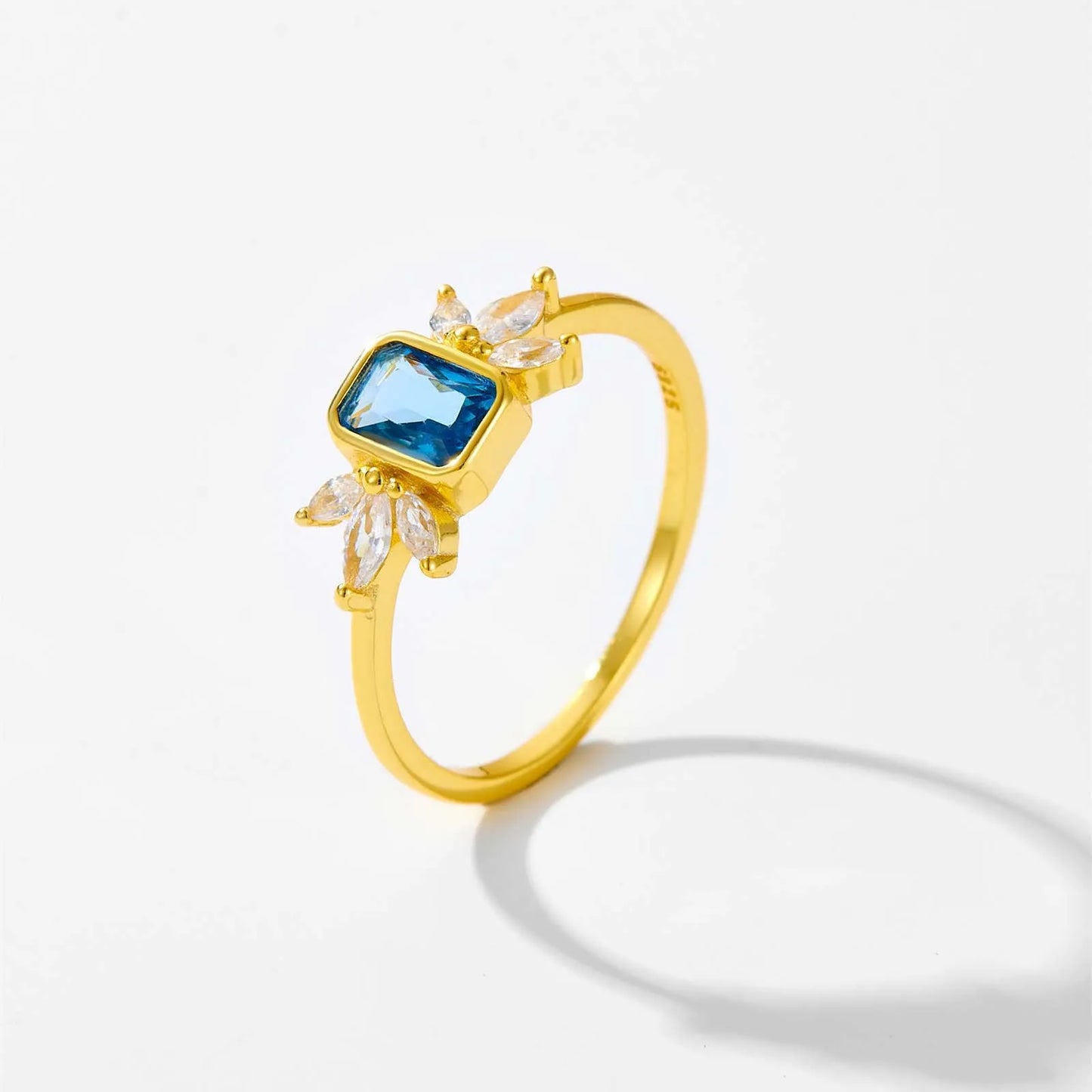 Isabella Noir Crystal Ring