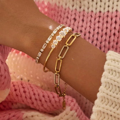 Sofia Gold Link Bracelet