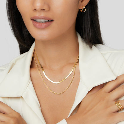 Vida Double Necklace