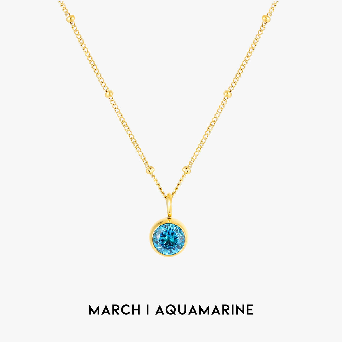 Amelia Birthstone Necklace - Joie d’Or