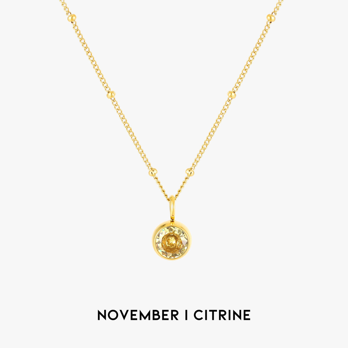 Amelia Birthstone Necklace - Joie d’Or