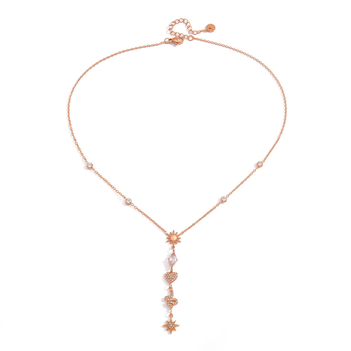 Sybille Talisman Charm Gold Necklace