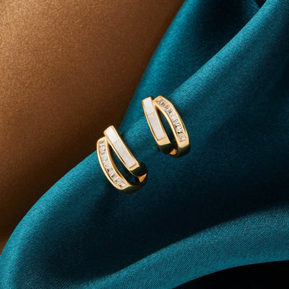 Pearl & Crystal Earrings
